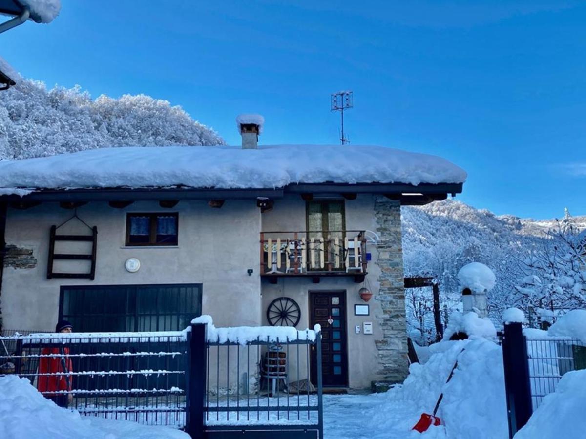 Вилла Casa "La Fucina" Melle Экстерьер фото