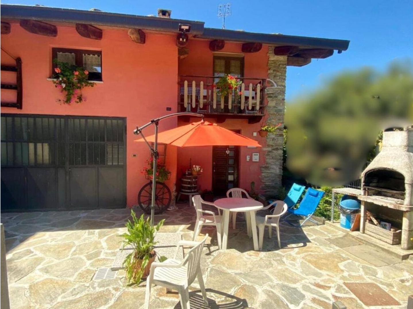 Вилла Casa "La Fucina" Melle Экстерьер фото